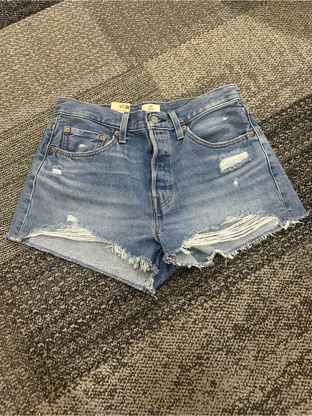 Levi’s 501 Cutoff Shorts Size-30